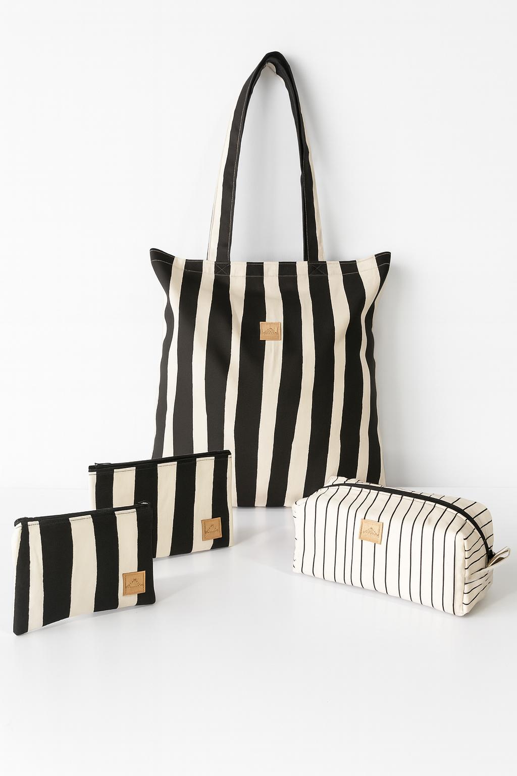 Tote bag, cosmetiquera, monedero y billetera. 2_Claudia Patricia Pin